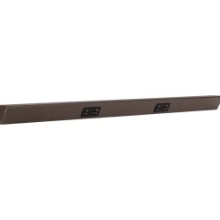Tamper Resistant Angle Under Cabinet Outlet Power Strip | Bronze Finish