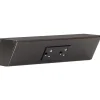Tamper Resistant Angle Under Cabinet Outlet Power Strip | Black Finish