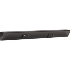 Tamper Resistant Angle Under Cabinet Outlet Power Strip | Black Finish