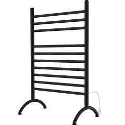 Templeton Freestanding Plug-In Towel Warmer in Matte Black