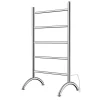Templeton Freestanding/Wall Mount Hardwired or Plug-In Towel Warmer in Brushed Nickel