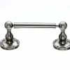 Tissue Holder With Ribbon & Reed Detail In Brushed Satin Nickel