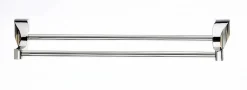 Topknobs AQ7PN 18" Double Towel Bar in Polished Nickel