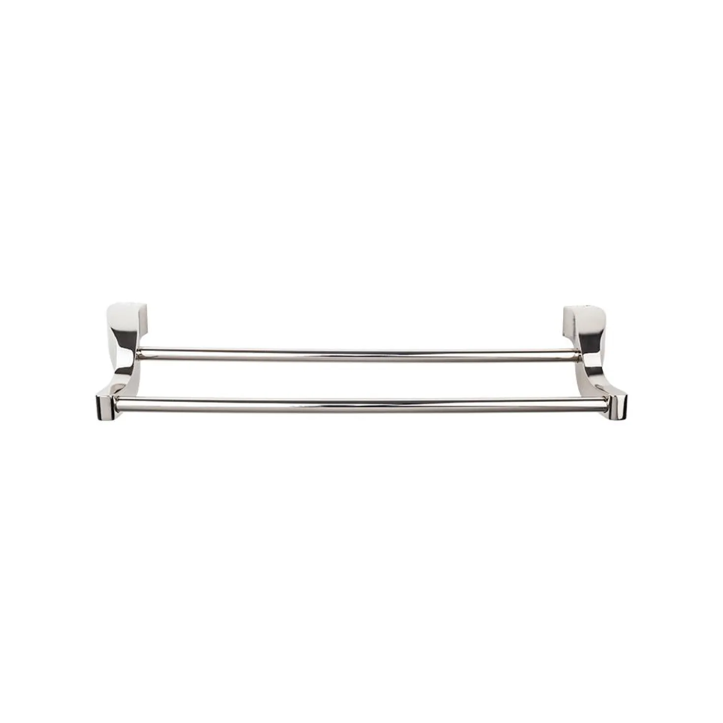 Top Knobs Aqua Bath Towel Bar Double