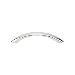 Top Knobs Asbury Bow Pull in Polished Nickel