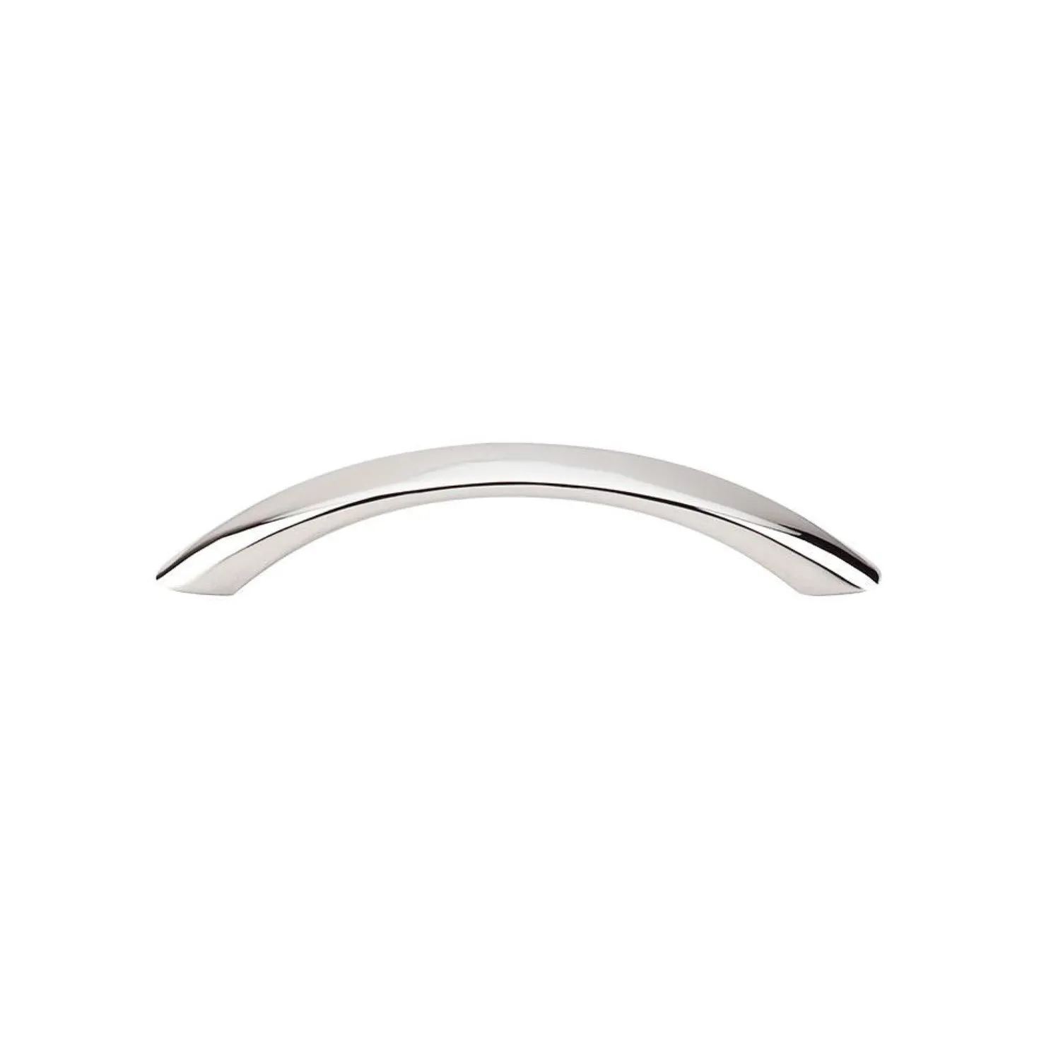 Top Knobs Asbury Bow Pull in Polished Nickel