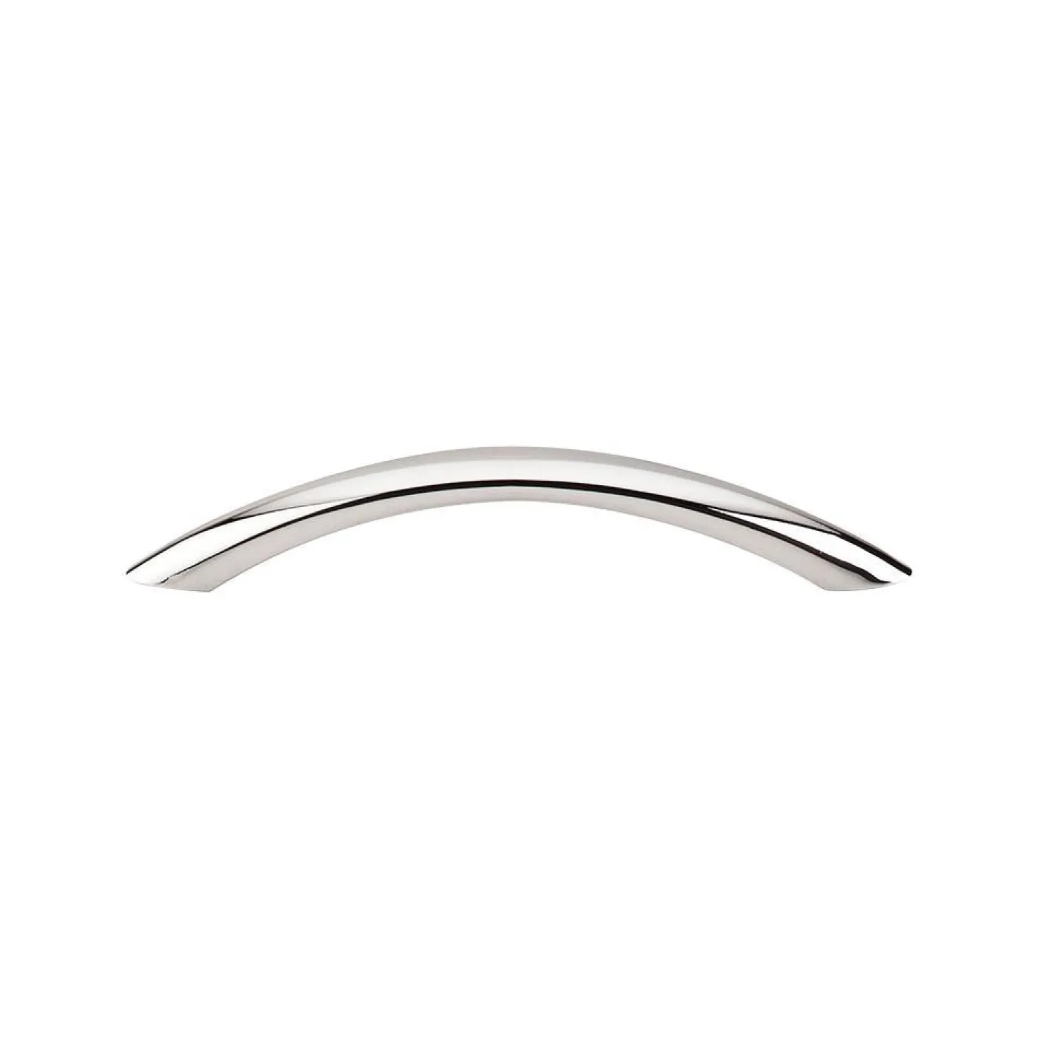 Top Knobs Asbury Bow Pull in Polished Nickel