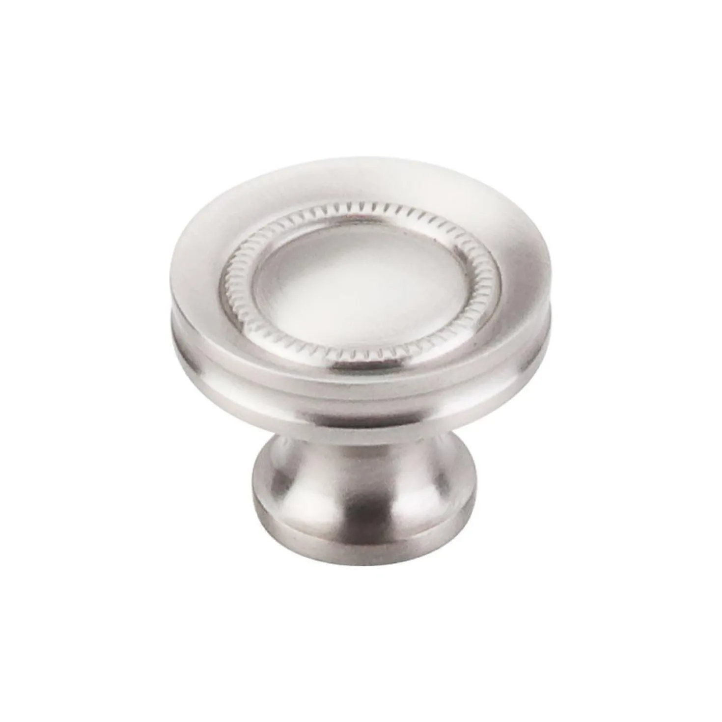 Top Knobs Asbury Button Faced Knob