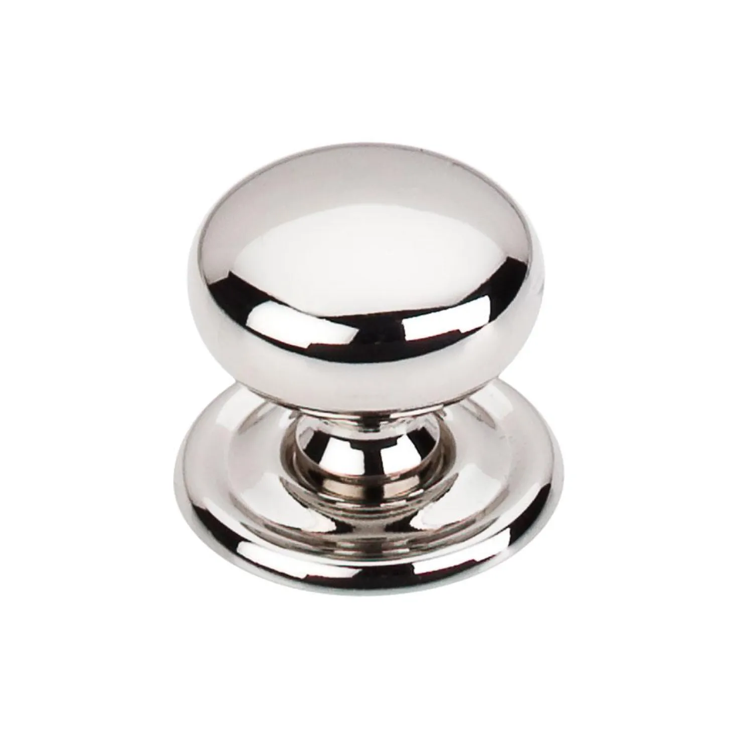Top Knobs Asbury Victoria Knob with Backplate
