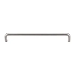Top Knobs Bent Bar 10mm in Brushed Stainless Steel