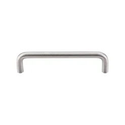 Top Knobs Bent Bar 10mm in Brushed Stainless Steel