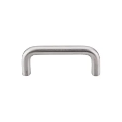 Top Knobs Bent Bar 10mm in Brushed Stainless Steel