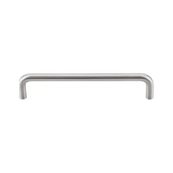 Top Knobs Bent Bar 10mm in Brushed Stainless Steel