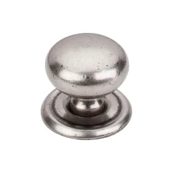 Top Knobs Britannia Victoria Knob with Backplate
