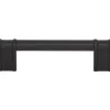 Top Knobs Brockwell Newburn Pull in Flat Black