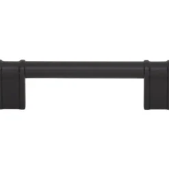 Top Knobs Brockwell Newburn Pull in Flat Black