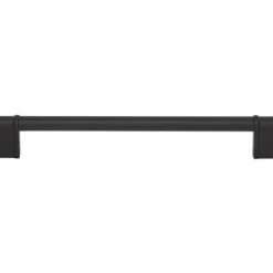 Top Knobs Brockwell Newburn Pull in Flat Black
