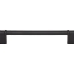 Top Knobs Brockwell Newburn Pull in Flat Black
