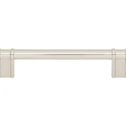 Top Knobs Brockwell Newburn Pull in Polished Nickel