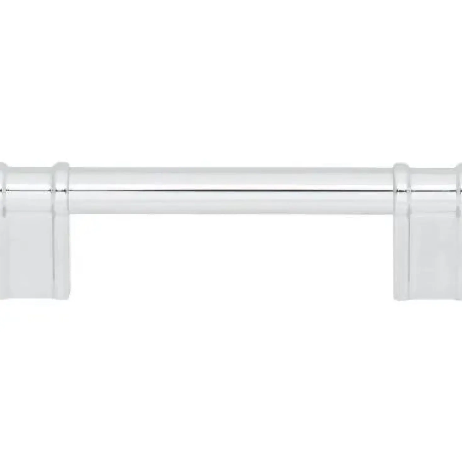 Top Knobs Brockwell Newburn Pull in Polished Chrome