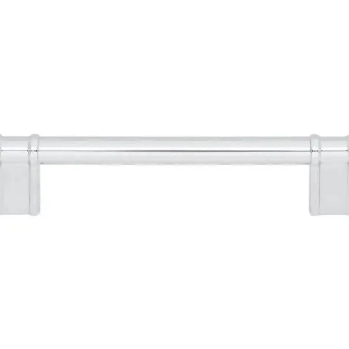 Top Knobs Brockwell Newburn Pull in Polished Chrome