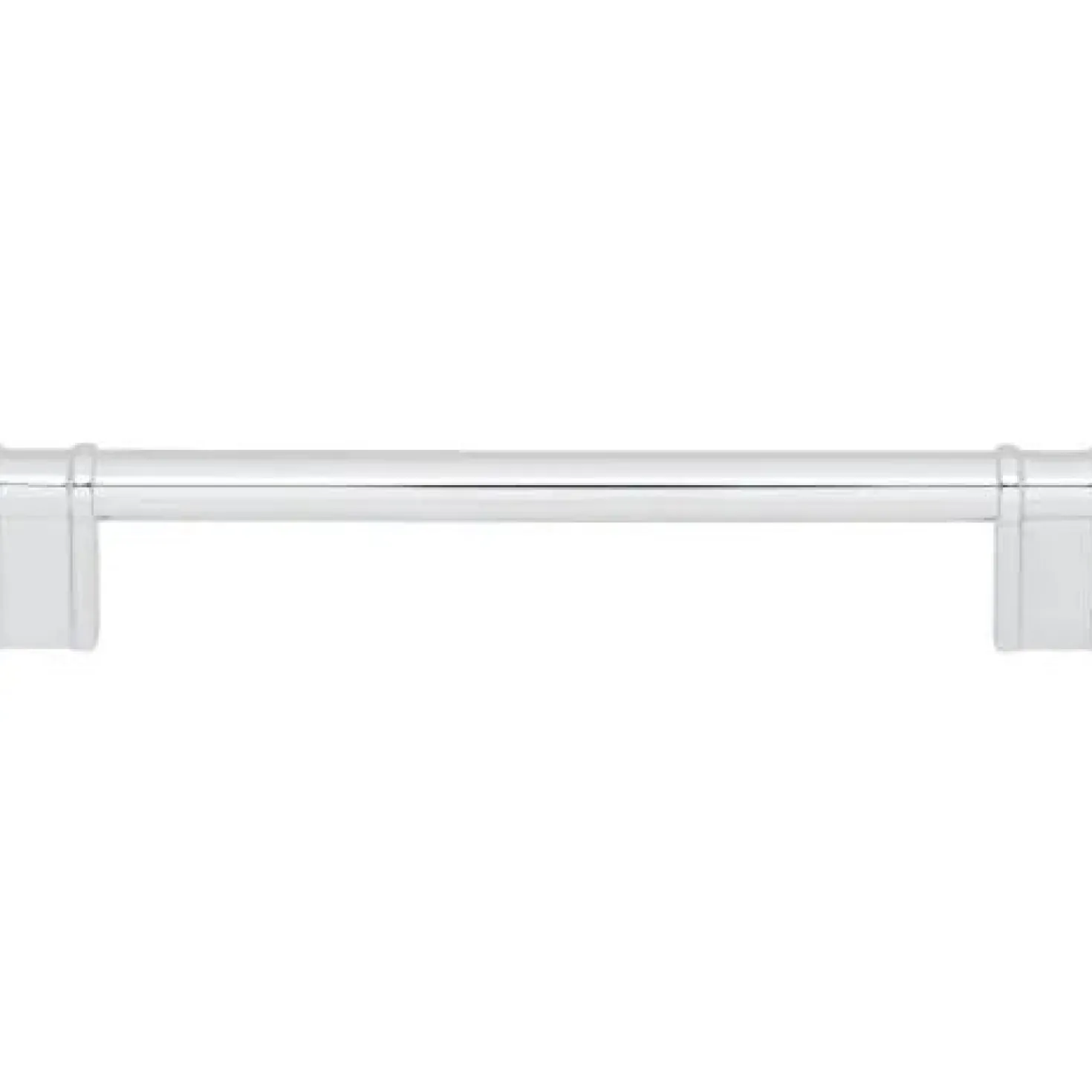 Top Knobs Brockwell Newburn Pull in Polished Chrome