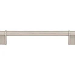 Top Knobs Brockwell Newburn Pull in Brushed Satin Nickel