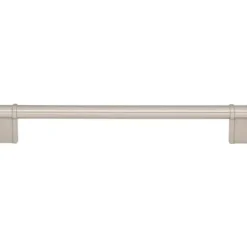 Top Knobs Brockwell Newburn Pull in Brushed Satin Nickel