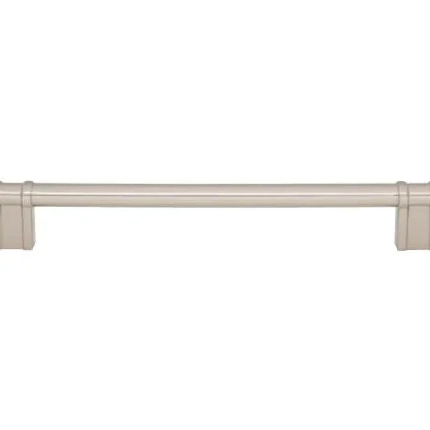 Top Knobs Brockwell Newburn Pull in Brushed Satin Nickel