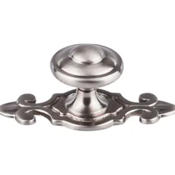 Top Knobs Canterbury Knob with Backplate