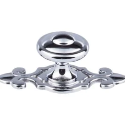 Top Knobs Canterbury Knob with Backplate