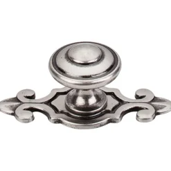 Top Knobs Canterbury Knob with Backplate
