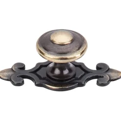 Top Knobs Canterbury Knob with Backplate