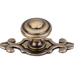 Top Knobs Canterbury Knob with Backplate