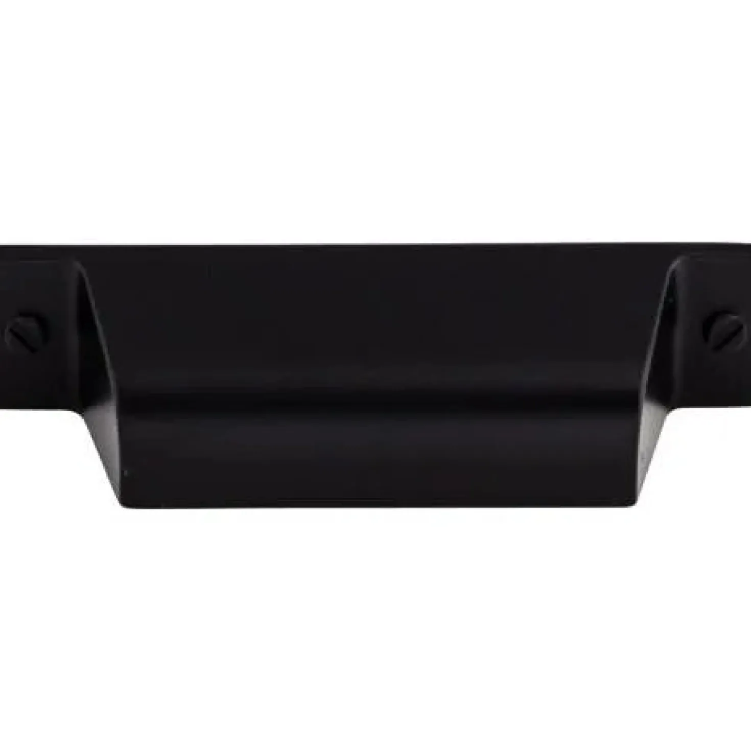 Top Knobs Channing Pull in Flat Black