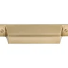 Top Knobs Channing Pull in Honey Bronze