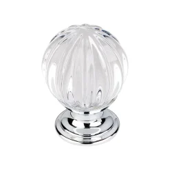 Top Knobs Clear Melon Crystal Knob