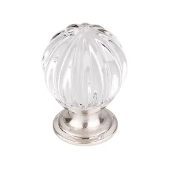 Top Knobs Clear Melon Crystal Knob