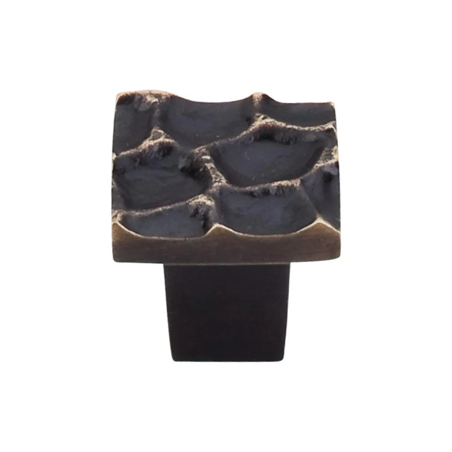 Top Knobs Cobblestone Square Knob