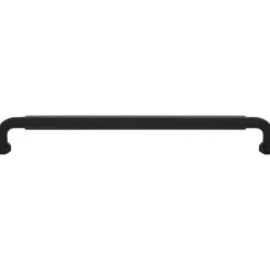 Top Knobs Coddington Dustin Pull in Flat Black