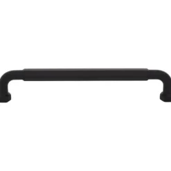 Top Knobs Coddington Dustin Pull in Flat Black