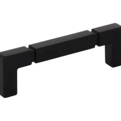 Top Knobs Coddington Langston Pull in Flat Black