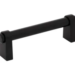 Top Knobs Coddington Lawrence Pull in Flat Black