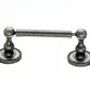 Topknobs ED3APA Tissue Holder with Beaded Detail in Antique Pewter