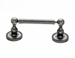 Topknobs ED3APA Tissue Holder with Beaded Detail in Antique Pewter