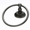 Topknobs ED5APB Towel Ring with Hex Detail in Antique Pewter