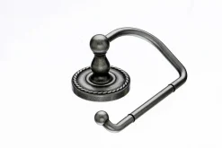 Topknobs ED4APF Tissue Hook with Rope Detail in brushed Antique Pewter