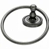Topknobs ED5APF Towel Ring with Rope Detail in Antique Pewter