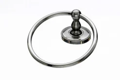 Topknobs ED5BSNA Towel Ring with Beaded Detail in Brushed Satin Nickel