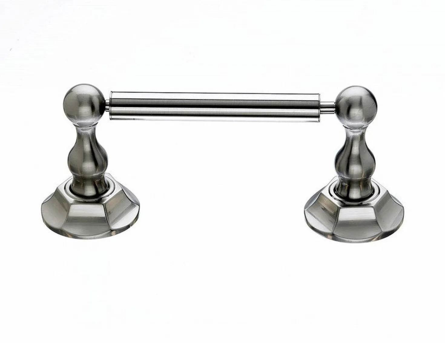 Topknobs ED3BSNB Tissue Holder with Hex Detail in Brushed Satin Nickel